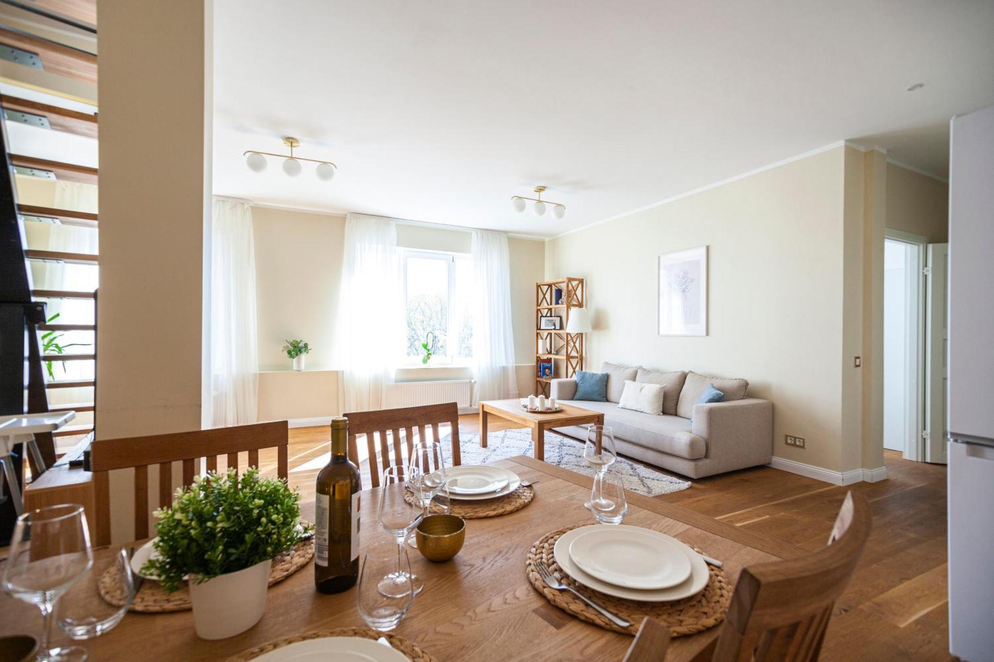 Luxury 2-Floor Apartment With Sauna And Balcony Талин Екстериор снимка